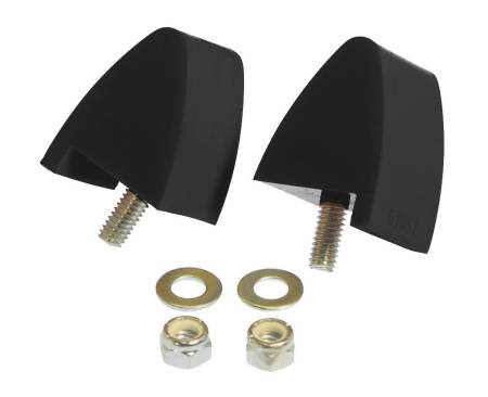 Prothane - Prothane 64-73 Ford Mustang Front Bump Stops - Black