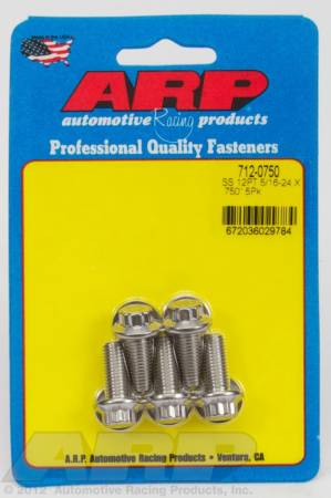 ARP - ARP 5/16-24 x .750 12pt SS bolts 712-0750