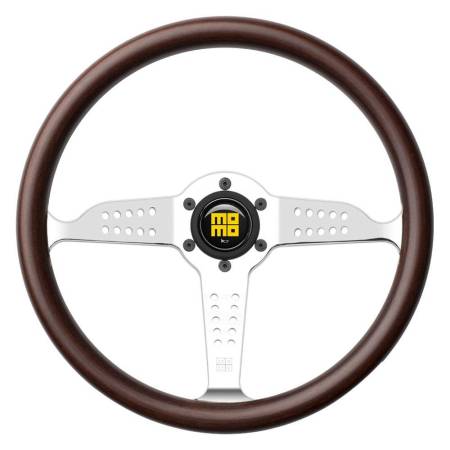 Momo - Momo Super Grand Prix Steering Wheel 350 mm - Mahogany Wood/Pol Spokes