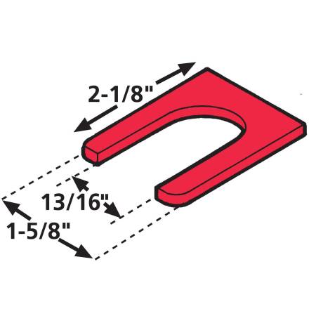 SPC Performance - SPC Performance Tandem Shim-FRTLNR 1/8in (100)