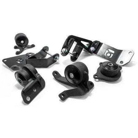 Innovative Mounts - Innovative 01-05 Civic K-Series Black Steel Mounts 75A Bushings (Not K24 Trans)