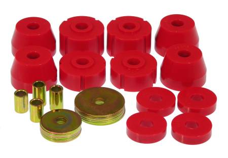 Prothane - Prothane 72-85 Dodge Truck Body Mounts - Red