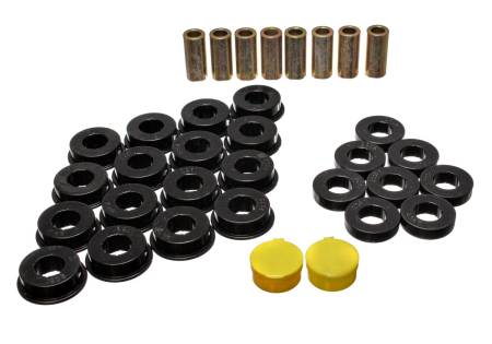 Energy Suspension - Energy Suspension 79-85 Mazda RX7 Black Rear Control Arm Bushing Set