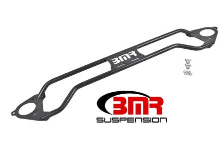 BMR Suspension - BMR 16-17 6th Gen Camaro Front Twin Tube Design Strut Tower Brace - Black Hammertone