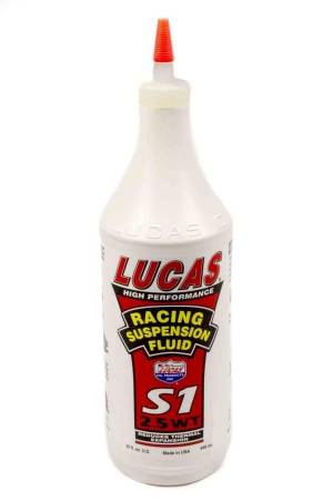 Lucas Oil - Lucas Shock Oil - S1 Racing Suspension Fluid - 2.5WT - Synthetic - 1 qt - Each