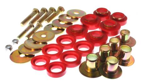 Energy Suspension - Energy Suspension 67-81 Camaro / 68-74 Nova/Chevy II / 67-75 Firebird/Trans AM Red Body(subframe) Mo