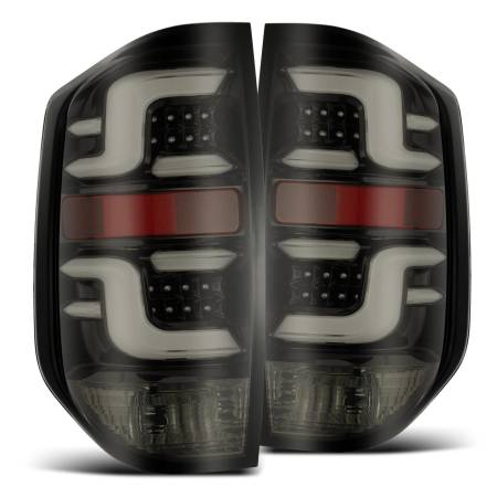 AlphaRex - AlphaRex 14-20 Toyota Tundra PRO-Series LED Tail Lights Jet Black