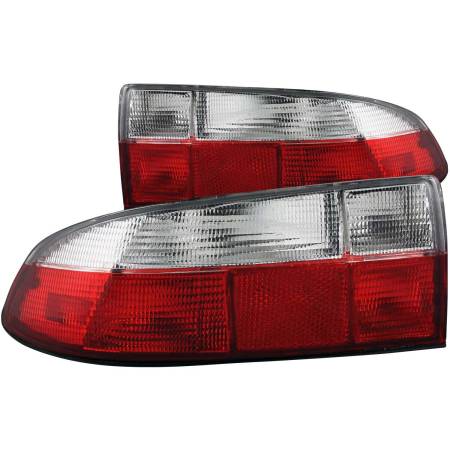 ANZO Headlights, Tail Lights and More  - ANZO 1996-1999 BMW Z3 Taillights Red/Clear