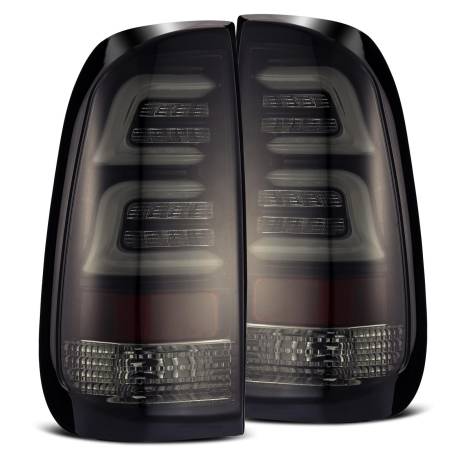 AlphaRex - AlphaRex 97-03 Ford F-150 (Excl 4 Door SuperCrew Cab) PRO-Series LED Tail Lights Jet Black