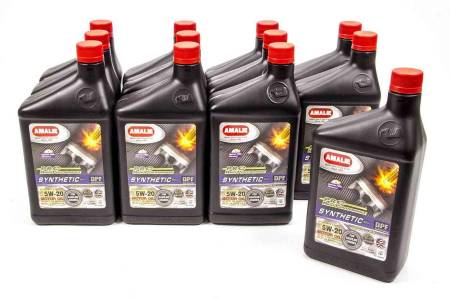 Amalie Motor Oil - Amalie Motor Oil PRO HP Syn Blend 5w20 Oil Case 12x1Qt