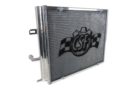 CSF Radiators - CSF BMW B58/B48 Front Mount Triple-Pass Heat Exchanger w/Rock Guard