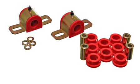 Energy Suspension - Energy Suspension 22Mm Swaybar Bushing Set - Red