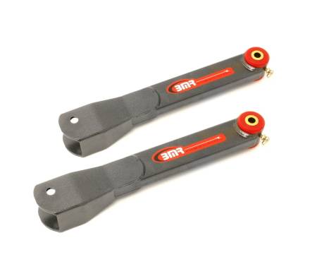 BMR Suspension - BMR 10-15 5th Gen Camaro Non-Adj. Rear Trailing Arms (Polyurethane) - Black Hammertone