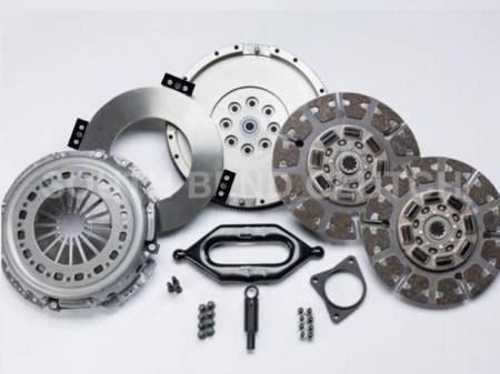 South Bend Clutch / DXD Racing - South Bend Clutch 94-04 Dodge RAM 1500-3500 5.9L Street Dual Disc Clutch Kit - Org Button Clutch