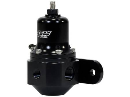 AEM Electronics - AEM High Capacity Universal Black Adjustable Fuel Pressure Regulator