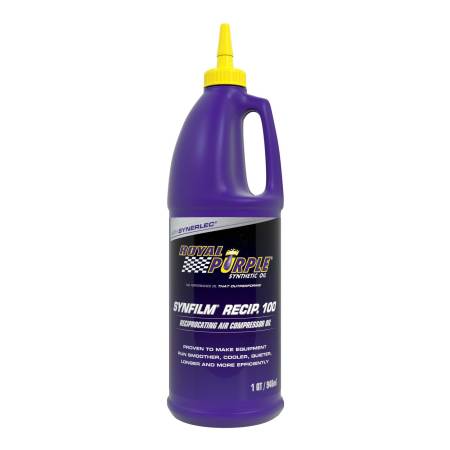 Royal Purple - Royal Purple Air Compressor Oil - Synfilm Recip 100 - Synthetic - 1 qt - Each