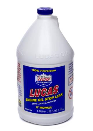 Lucas Oil - Lucas Motor Oil Additive - Stop Leak - 1 gal - Each