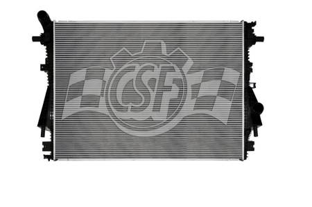 CSF Radiators - CSF 17-19 Ford F-250 Super Duty 6.7L OEM Plastic Radiator