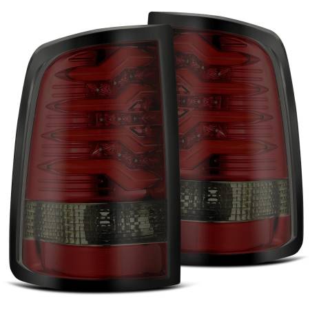 AlphaRex - AlphaRex 09-18 Dodge Ram 1500 PRO-Series LED Tail Lights Red Smoke