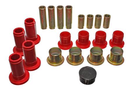 Energy Suspension - Energy Suspension 94-01 Ram 1500 / 94-02 Ram 2500/3500 2WD Red Front Control Arm Bushing Set