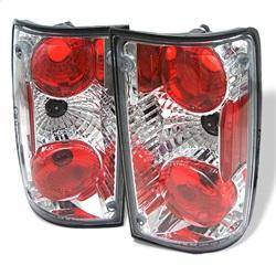 Spyder Auto - Spyder Toyota Pick Up 89-95 Euro Style Tail Lights Chrome ALT-YD-TP89-C