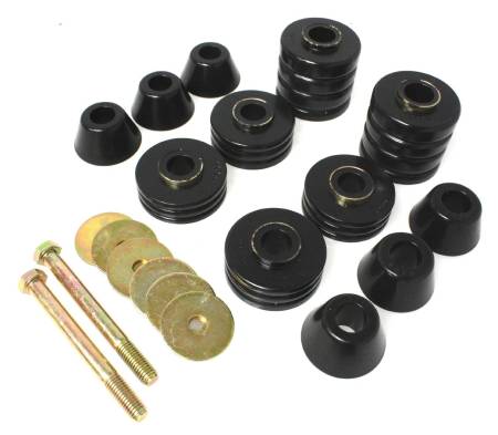 Energy Suspension - Energy Suspension 73-80 GM C2500/C3500/K1500/K20/K30 Body(cab) Mount Set