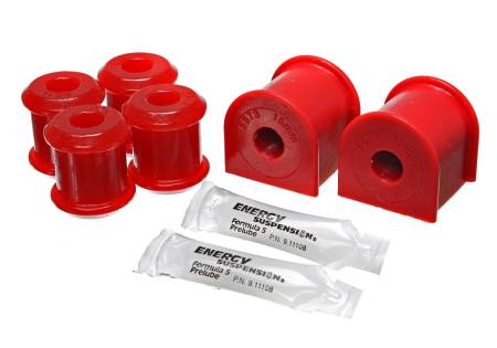 Energy Suspension - Energy Suspension 00-04 Dodge Dakota 4WD / 00-03 Durango 4WD Red 15mm Rear Sway Bar Bushing Set