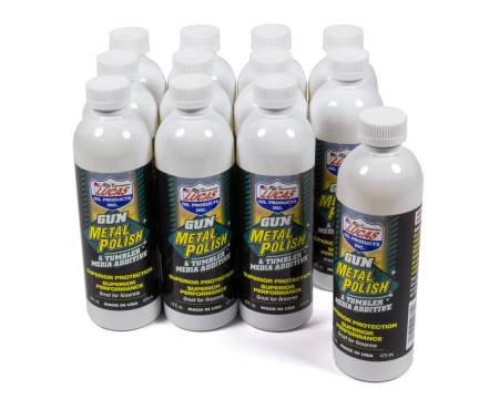 Lucas Oil - Lucas Metal Polish - Gun Metal Polish - 16.00 oz Bottle - Set of 12