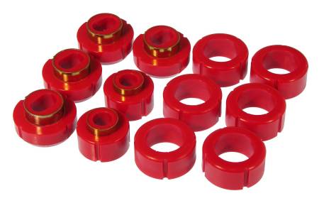 Prothane - Prothane 82-04 GM 2/4wd S-Series Std Cab Body Mount - Red