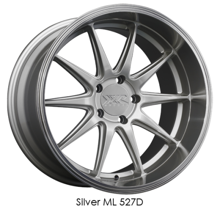 XXR Wheels - XXR Wheel Rim 527D 18x10.5 5x114.3 ET20 73.1CB Silver / ML