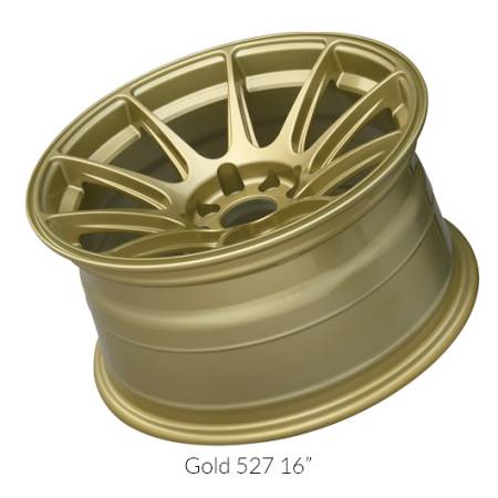 XXR Wheels - XXR Wheel Rim 527 16X8.25 4x100/4x114.3 ET0 73.1CB Gold