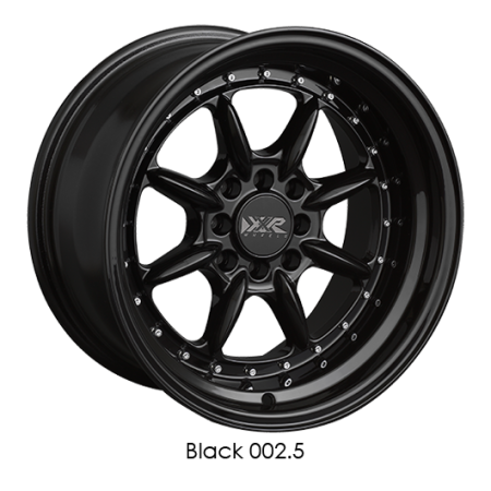 XXR Wheels - XXR Wheels Rim 002.5 15x8 4x100/4x114.3 ET20 73.1CB Black