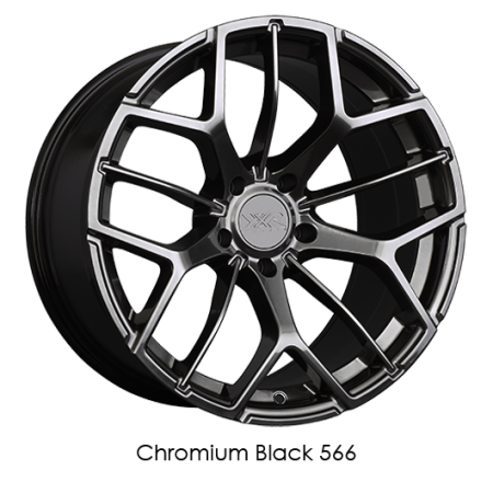 XXR Wheels - XXR Wheels Rim 566 18x8.5 5x114.3 ET35 73.1CB Chromium Black