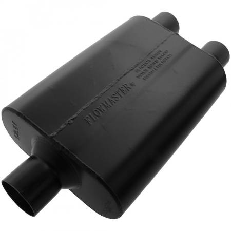 Flowmaster - Flowmaster Universal Super 44 Muffler - 2.50 Center In / 2.25 Dual Out