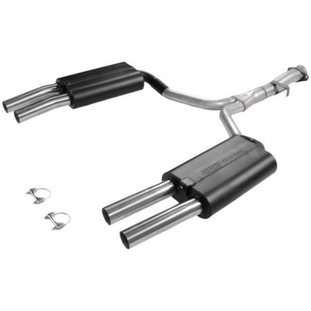 Flowmaster - Flowmaster 86-90 Corvette Force II Cat-Back Exhaust System - Dual Rear Exit