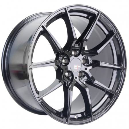 Option Lab Wheels - Option Lab Wheels Rim R716 18x8.5 ET40 5x108 73.1CB Gotham Black