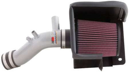 K&N - K&N 08-09 Dodge Avenger 2.4L Silver Typhoon Short Ram Intake