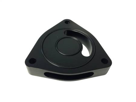 Torque Solution - Torque Solution Blow Off BOV Sound Plate (Black): Kia Optima 2.0T