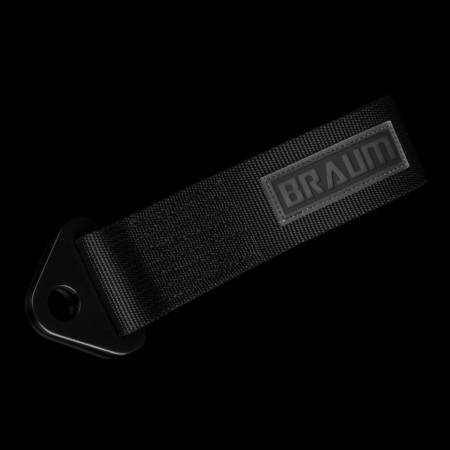 BRAUM RACING SEATS & MORE - BRAUM Racing Black Tow Strap Kit - Each