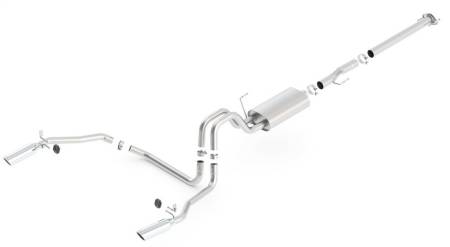 Borla - Borla 11-14 Ford F-150 3.5L V6 EcoBoost AT 2/4WD 2/4dr Touring SS Catback Exhaust System