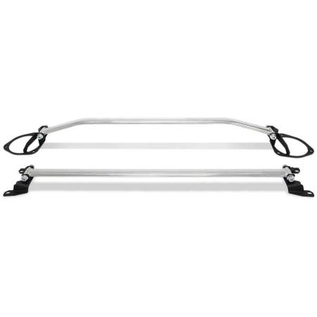 BLOX Racing - BLOX Racing 2015+ Subaru WRX STI - Without Holes Front And Rear Strut Tower Bars