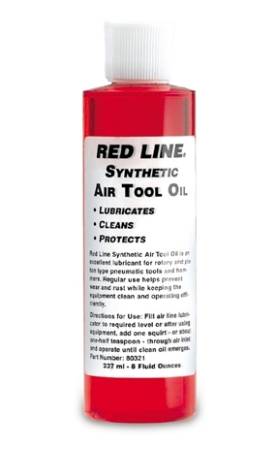 Red Line Synthetic Oil - Red Line Oil Air Tool Oil 8oz - Case of 24