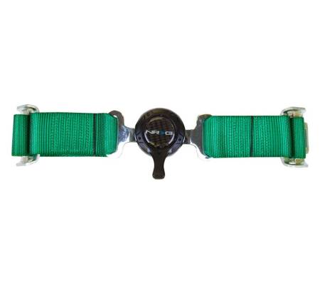 NRG Innovations - NRG Innovations 4 Point Seat Belt Harness/ Cam Lock- Green