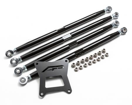 Agency Power - Agency Power Adjustable Rear Radius Arms Black Polaris RZR 1000, RS1, XP Turbo, RS1, RS1