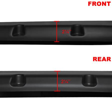 Spec'D Tuning Products - Spec-D 1999-2007 Chevrolet Silverado/ 1999-2006 GMC Sierra Smooth Rivet Style Fender Flares