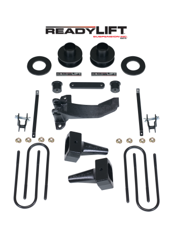 ReadyLIFT Suspension - ReadyLIFT 2008-10 FORD F250 2.5" SST Lift Kit with 4" Rear Blocks - 1 pc Drive Shaft