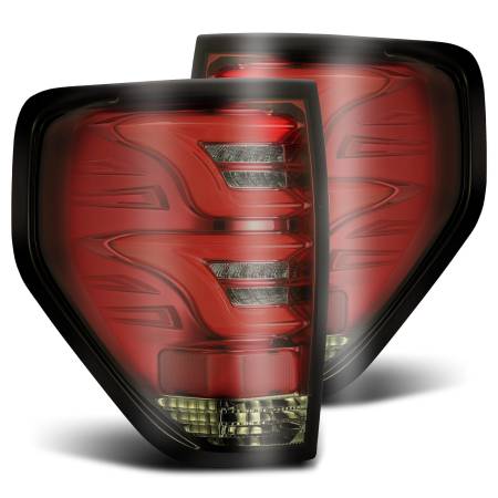 AlphaRex - AlphaRex 09-14 Ford F-150 (Excl Flareside Truck Bed Models) PRO-Series LED Tail Lights Red Smoke