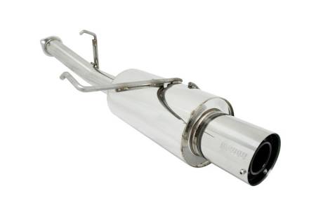 Megan Racing - Megan Racing Turbo Type Cat-Back Exhaust System: Nissan 240SX S14 95-98 Short Tip