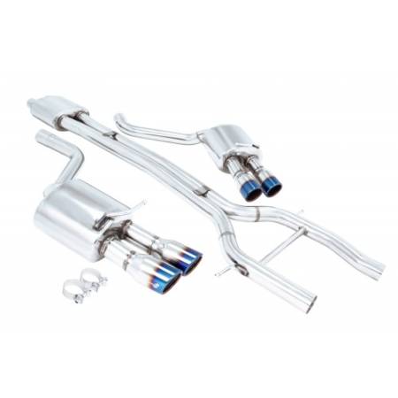 Manzo Headers, Exhausts, and More - Manzo Porsche 970 Panamera 2010-2013 4.8L V8 Stainless Steel Catback Exhaust System