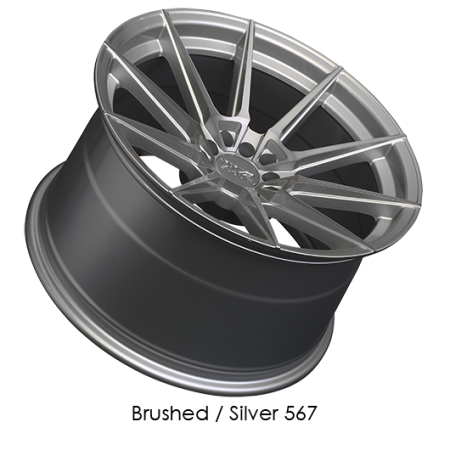 XXR Wheels - XXR Wheels Rim 567 18x9.5 5x100/5x114.3 ET38 73.1CB Brushed Silver